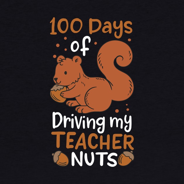 100 Days of School Squirrel Student by KAWAIITEE